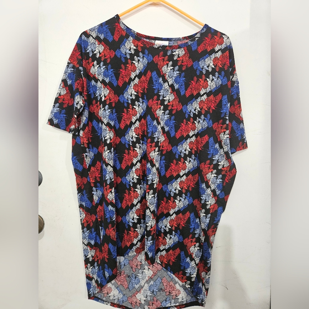 Lularoe Irma Patriotic Top
